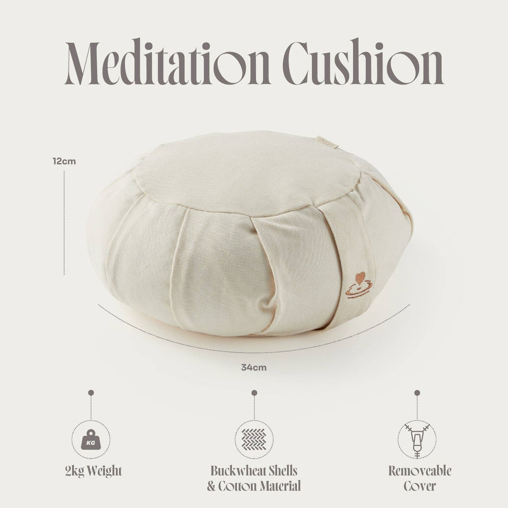 Zafu Meditation Cushions | Ergonomic Yoga & Mindfulness Prop