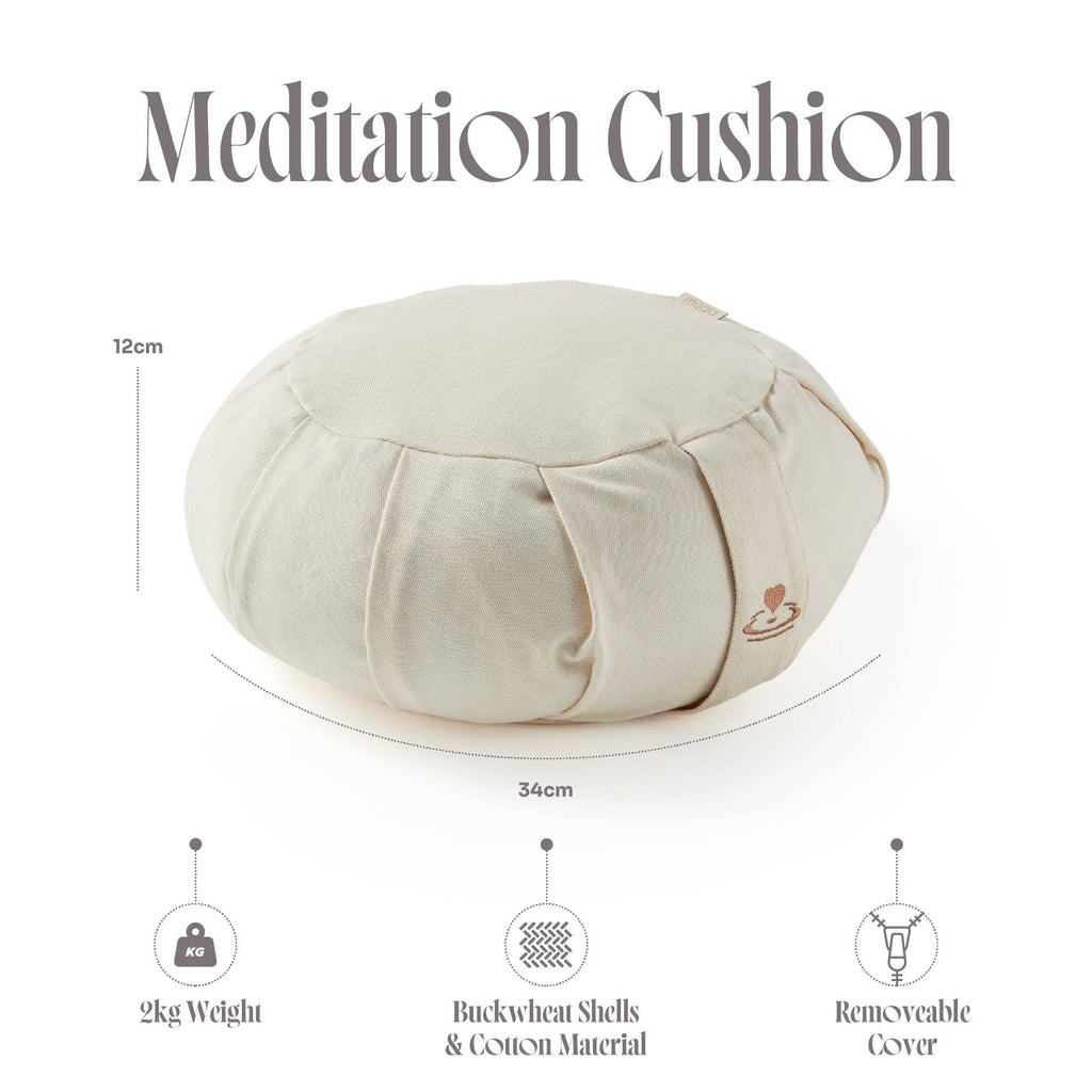 Zafu Meditation Cushions | Ergonomic Yoga & Mindfulness Prop
